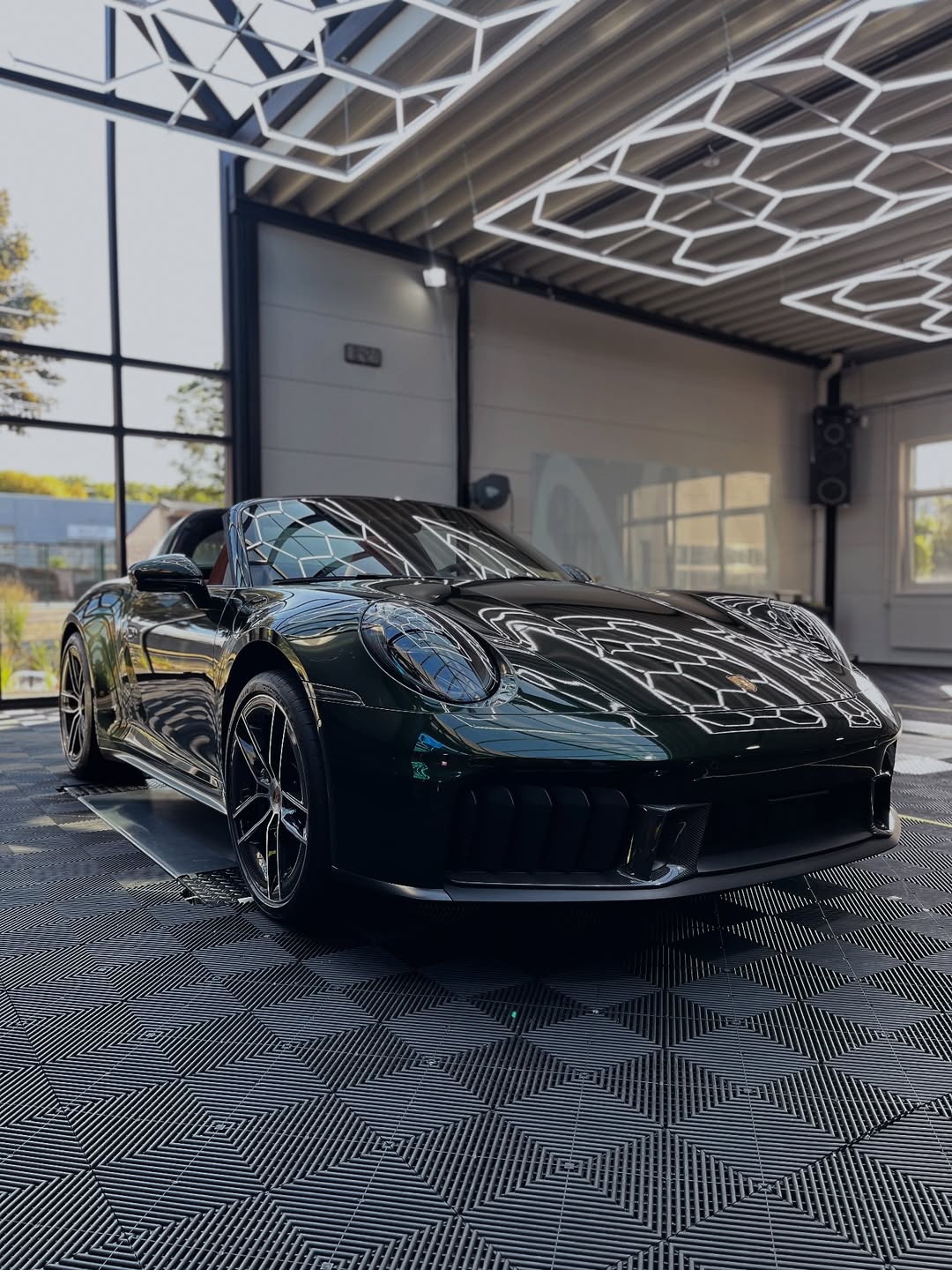 Porsche 992 Targa - Verdunkelung des original Lacks durch 35% Tönung + Full PPF 💪🏻