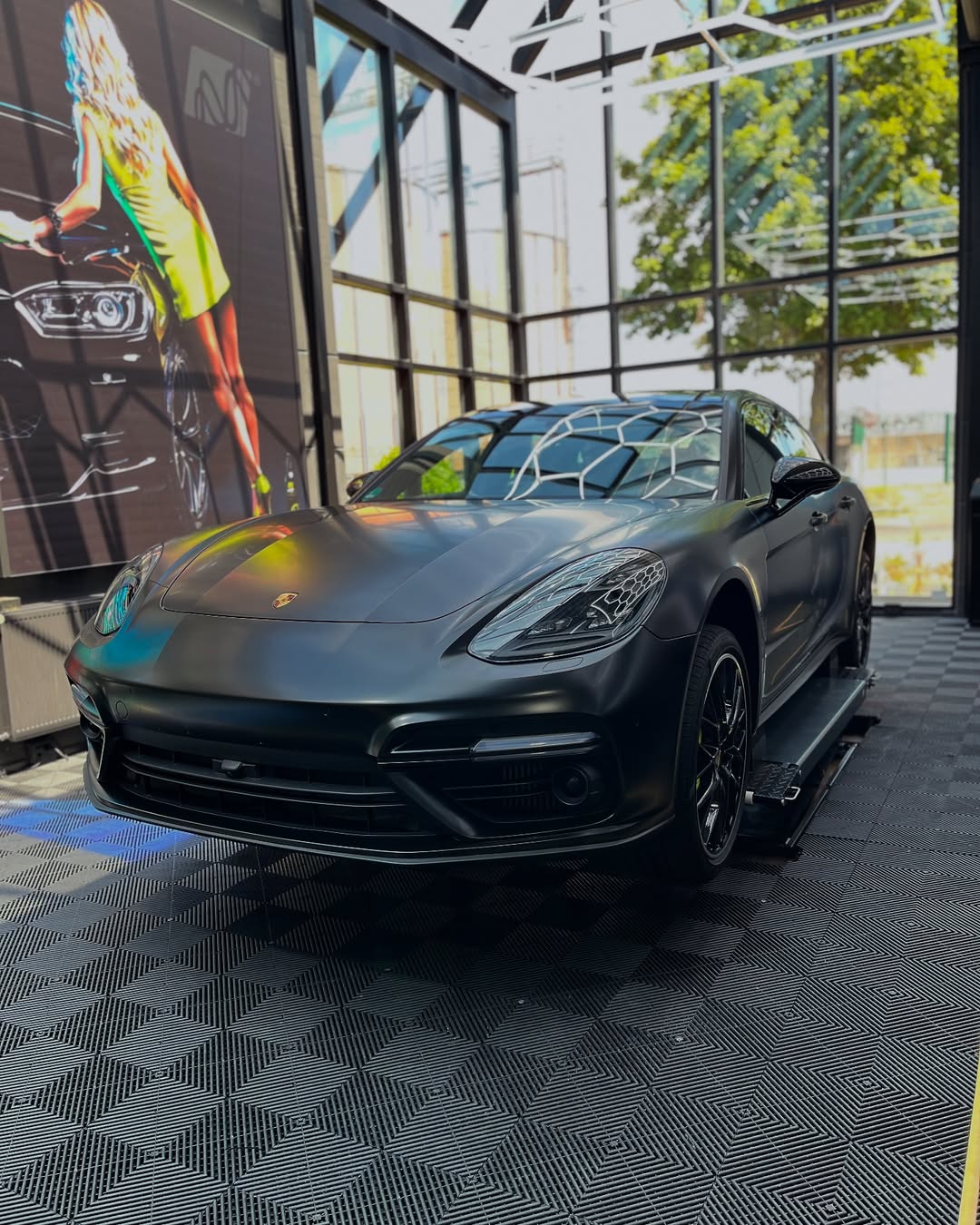 Porsche Panamera - Satin Black 🖤